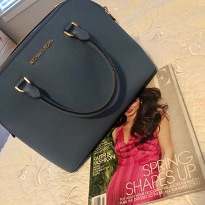 Michael Kors Cindy Pocket Dome Satchel